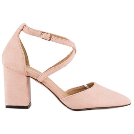 Seastar Elegante Sandalen aus Wildleder rosa