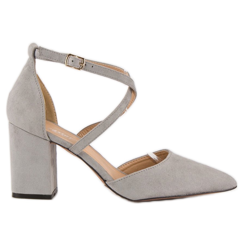 Seastar Elegante Sandalen aus Wildleder grau