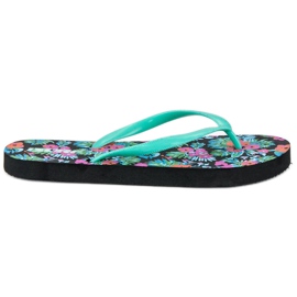 Modische Flip-Flops grün