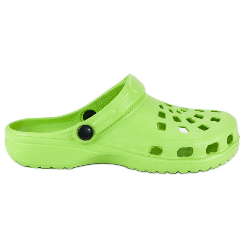 Grüne Gartenhausschuhe