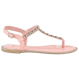 Elegante VICES Flip-Flops rosa