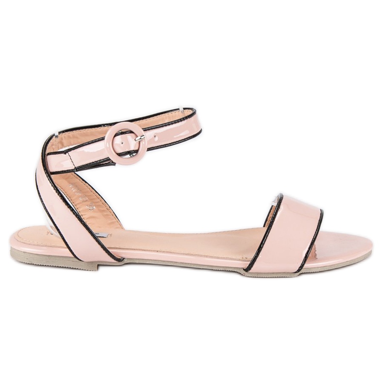 Lackierte Sandalen VICES rosa