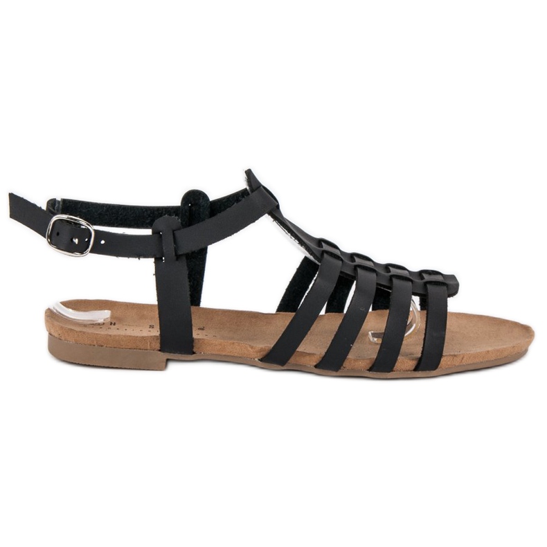 Bequeme Sommersandalen schwarz