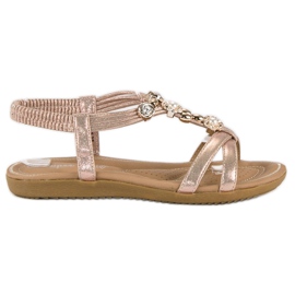 Super Mode Stylische Damensandalen rosa