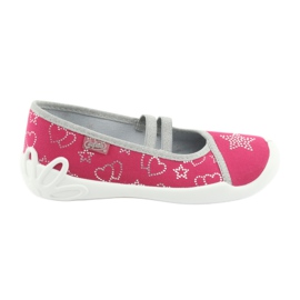 Befado Kinderschuhe 116Y245 rosa grau