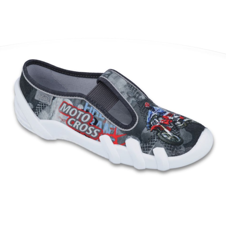 Befado andere Kinderschuhe 290Y167 grau rot