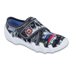 Befado Kinderschuhe 273X240 schwarz grau rot