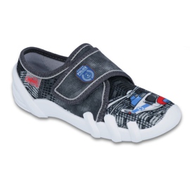 Befado Kinderschuhe 273X232 blau grau rot