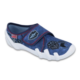 Befado Kinderschuhe 273Y242 blau rot