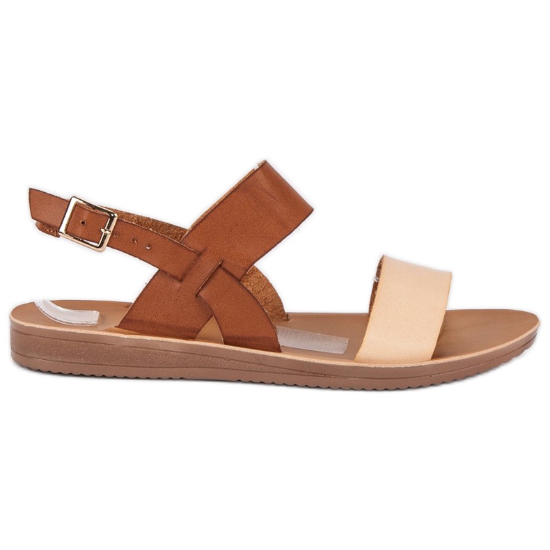 Lässige Sandalen braun