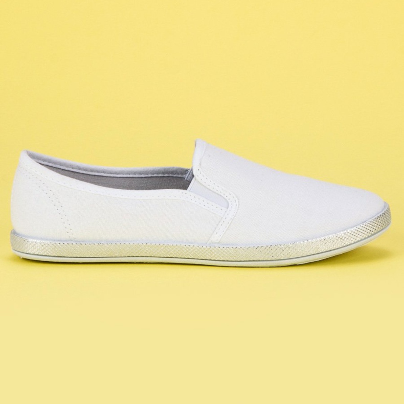 MCKEYLOR weiße Espadrilles