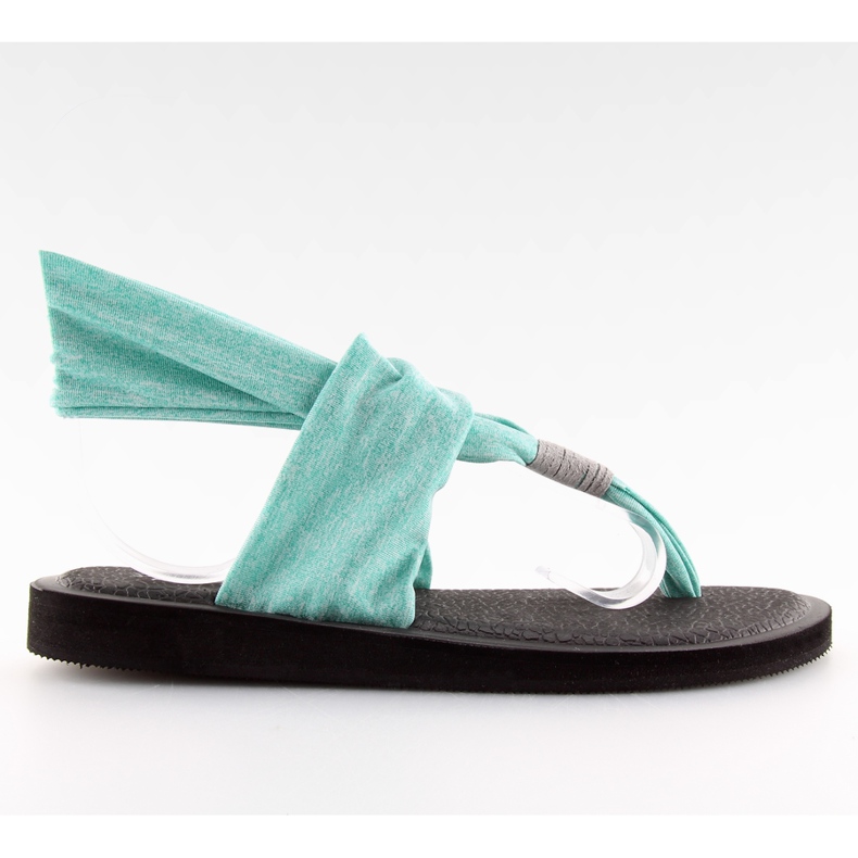 Sandalen, Baumwolle, mint DD81P grün