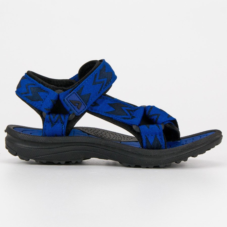 American Club Amerikanisches Sandalenmaterial blau