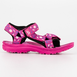 American Club Amerikanisches Sandalenmaterial rosa