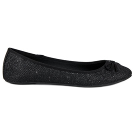 Elegante schwarze Ballerinas