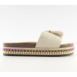 Espadrilles beige BV-413 beige