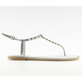 Graue Flip-Flops 17716 grigio