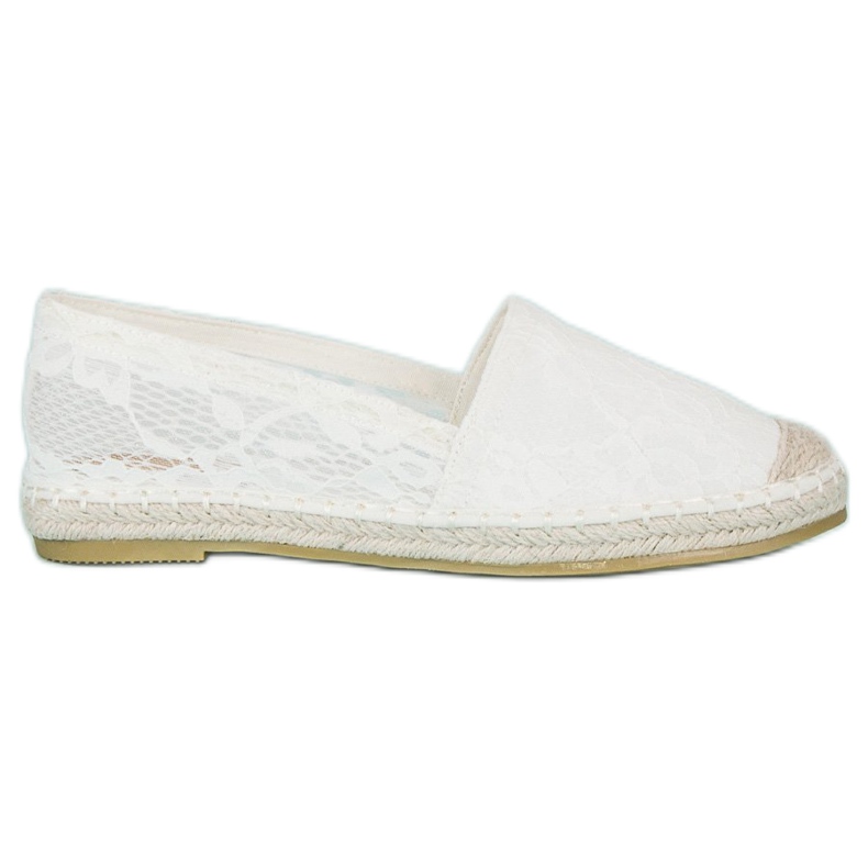 Seastar Espadrilles aus weißer Spitze
