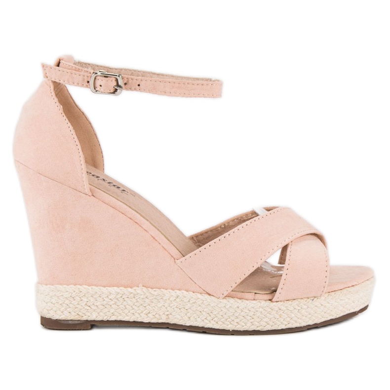 Seastar Keilsandalen aus Wildleder braun