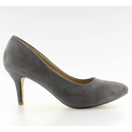 Niedrige Wildleder M246 Grey Pumps grau