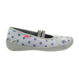 Graue Befado 116y230 Hausschuhe mehrfarbig