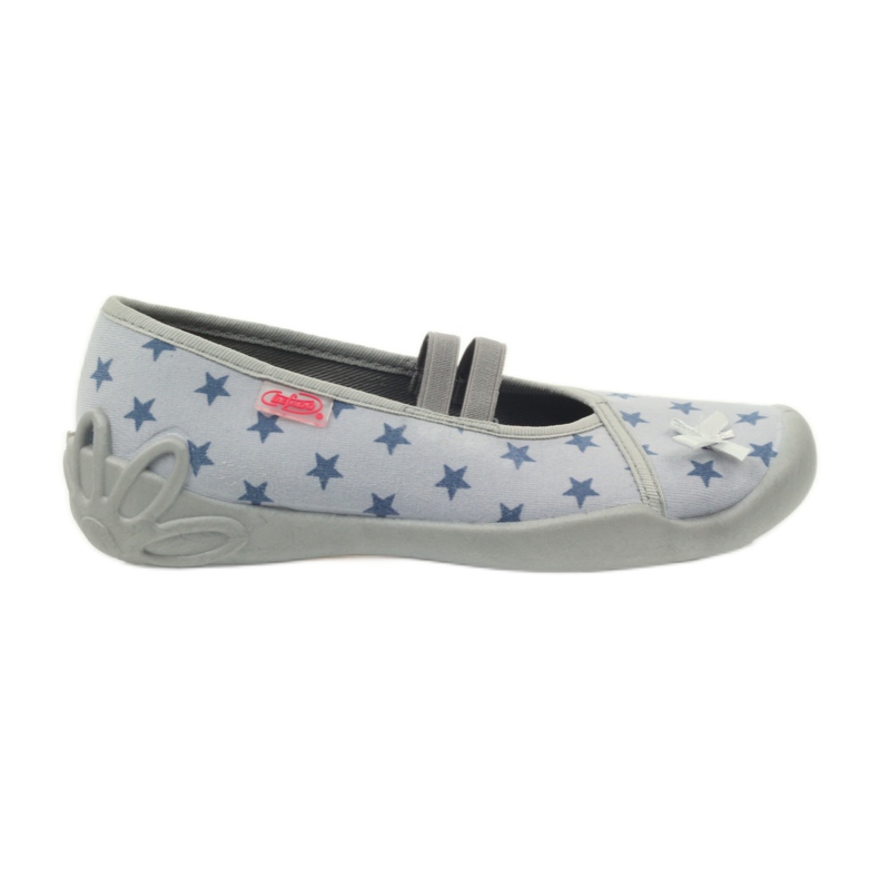 Graue Befado 116y230 Hausschuhe mehrfarbig