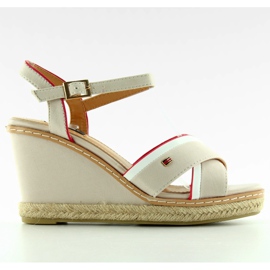 Keilsandalen Tomy 1234 beige