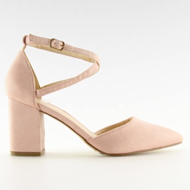 Pumps auf dem rosa Post SY40 rosa