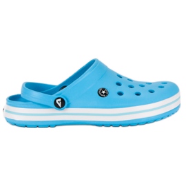 American Club Blaue Gartenpantoffeln