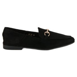 Comer Schwarze Damen Slipper