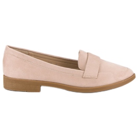 Small Swan Wildleder-Loafer braun