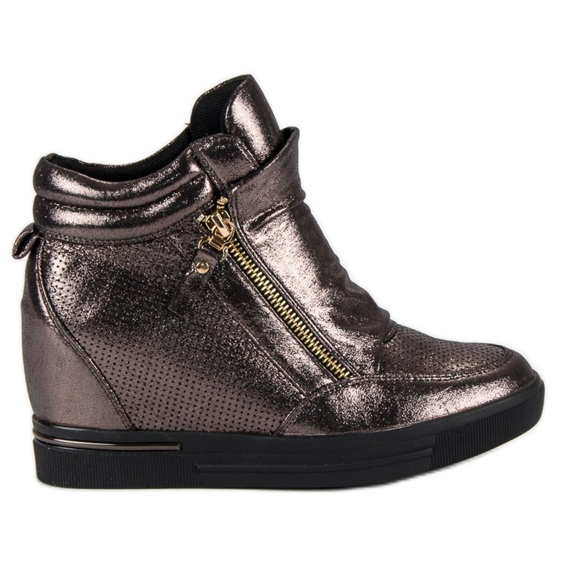 Keil Turnschuhe mehrfarbig