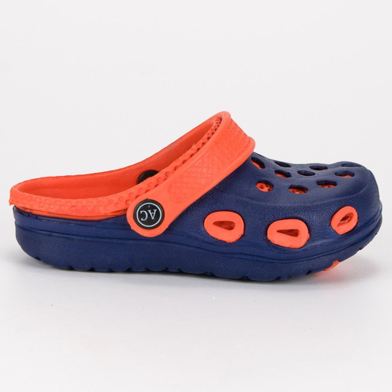 Marine amerikanische Kinderhausschuhe blau