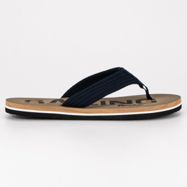 American Club Männer Flip-Flops Amerikaner blau