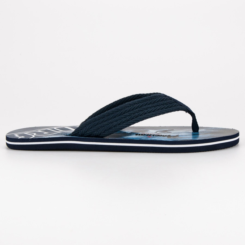 American Club Amerikanische Flip-Flops der Männer blau