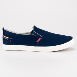 Camo Marineblaue Herren Slipony