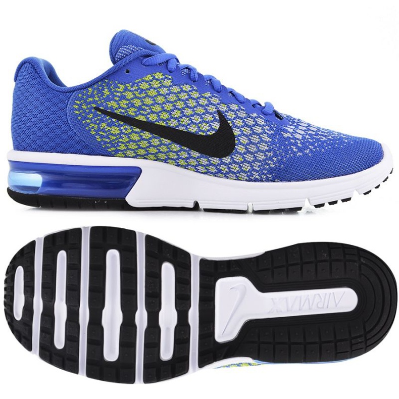 Nike Air Max Sequent 2 M 852461-401 Schuh blau