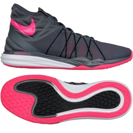 Nike Dual Fusion Tr Hit Mid W 852442-002 Trainingsschuh lila grau
