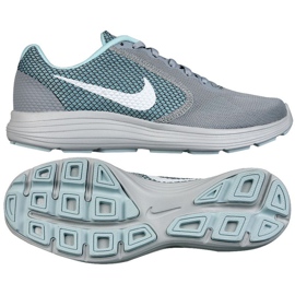 Laufschuhe Nike Revolution 3 W 819303-023 grau