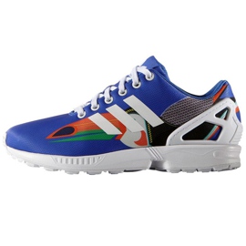 Adidas Originals Zx Flux W S75697 Schuhe blau mehrfarbig