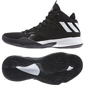 Basketballschuhe adidas Dual Threat 2017 M BY4182 schwarz