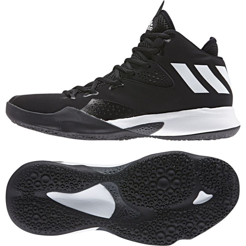 Basketballschuhe adidas Dual Threat 2017 M BY4182 schwarz