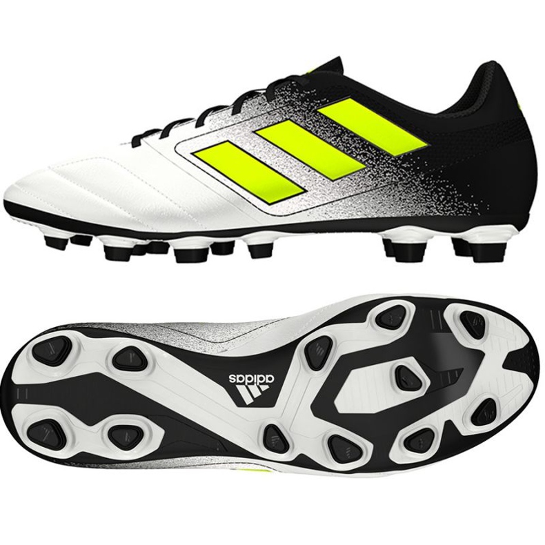 Die adidas Ace 17.4 FxG M Fußballschuhe weiß