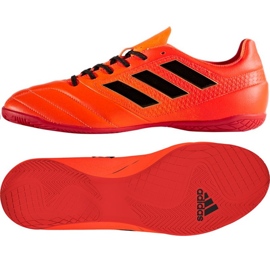 Hallenschuhe adidas Ace 17.4 In M S77101 mehrfarbig orangen und rottöne
