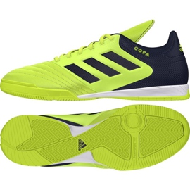 Hallenschuhe adidas Copa 17.3 In M S77147 grün