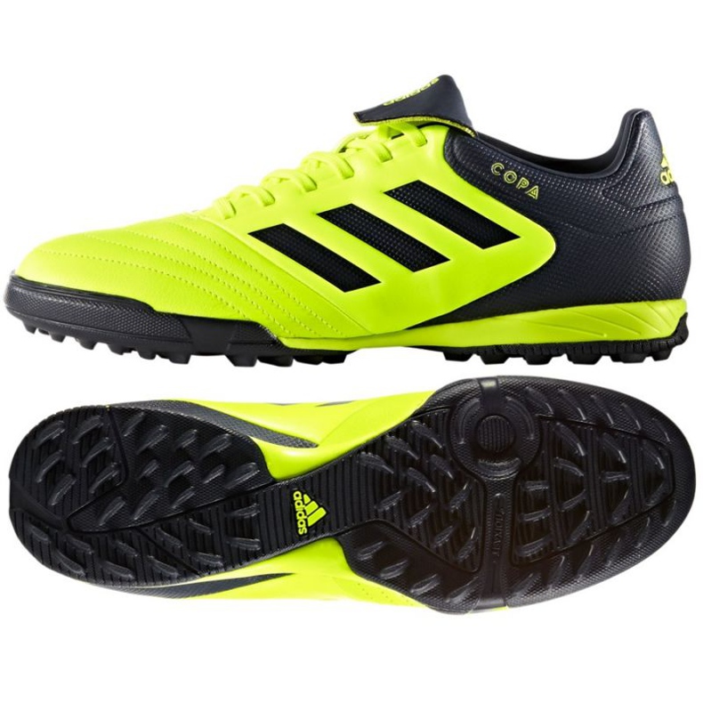 Adidas Copa Tango 17.3 Tf M BB6099 Fußballschuhe grün schwarz