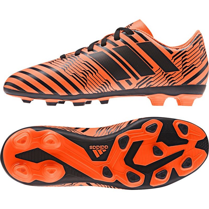 Adidas Nemeziz 17.4 FxG Jr S82460 Fußballschuhe orange orange