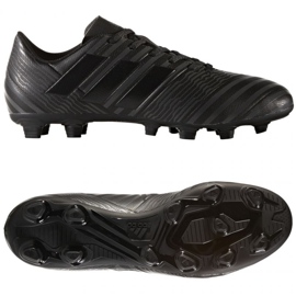 Adidas Nemeziz 17.4 Fußballschuhe schwarz