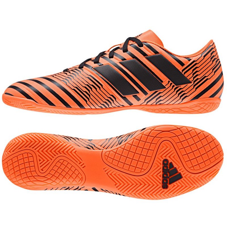 Hallenschuhe adidas Nemeziz 17.4 In M orange