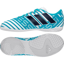 Hallenschuhe adidas Nemeziz Messi 17.4 blau